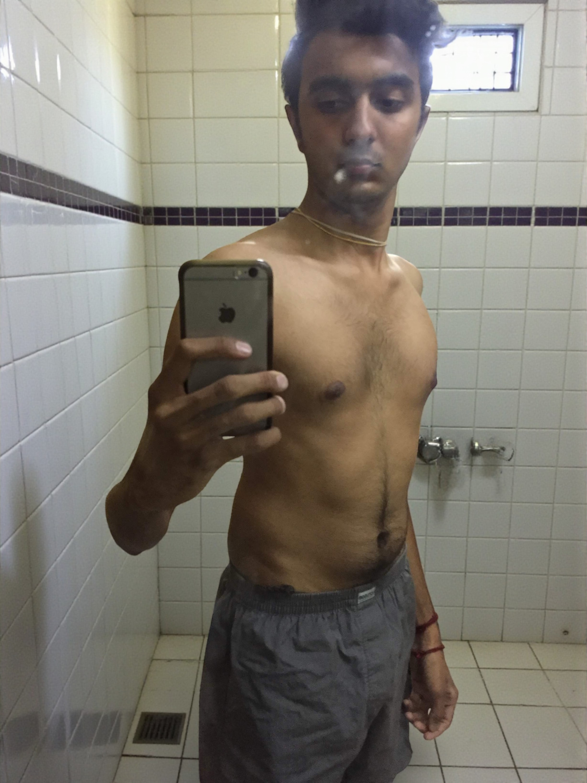 Before gym transformation